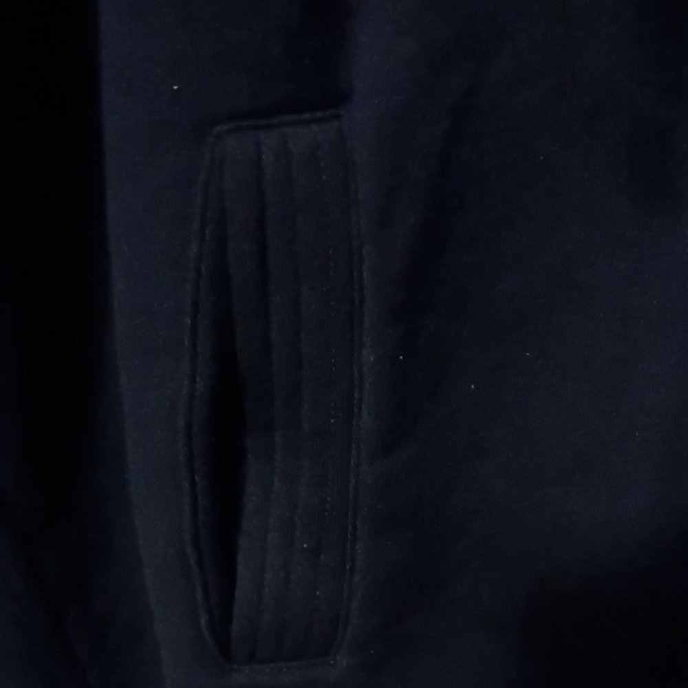 Men's Navy Blue Hooded Robe - Picture 5 of 7